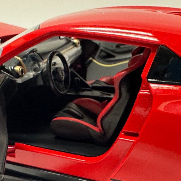 1:18 Scale Nissan GTR50 Spray Metal Sports Car Alloy Model Car Diecast Red - Picture 7 of 10